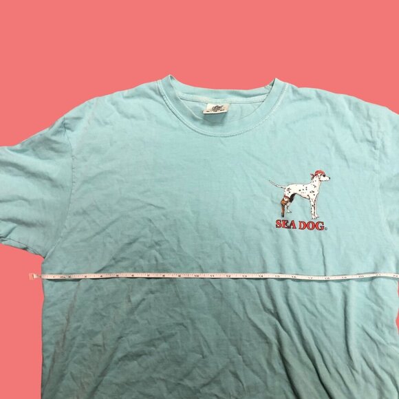 Comfort Colors “Sea Dog” Pirate Dalmatian Graphic Tee | XL | Tattoo Art Design - Picture 10 of 12